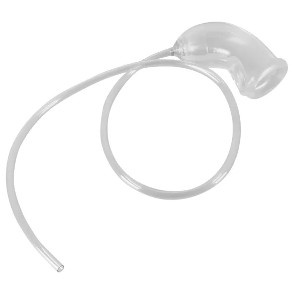 You2Toys - gode urétral pénis avec tube évacuation - transparent