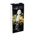 Vibromasseur LED en silicone-verre transparent