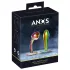 ANOS - plug anal en métal - set arc-en-ciel 2 pièces