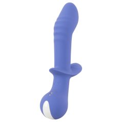   AWAQ.U 2 - Vibromasseur point G rechargeable double moteur - silicone violet