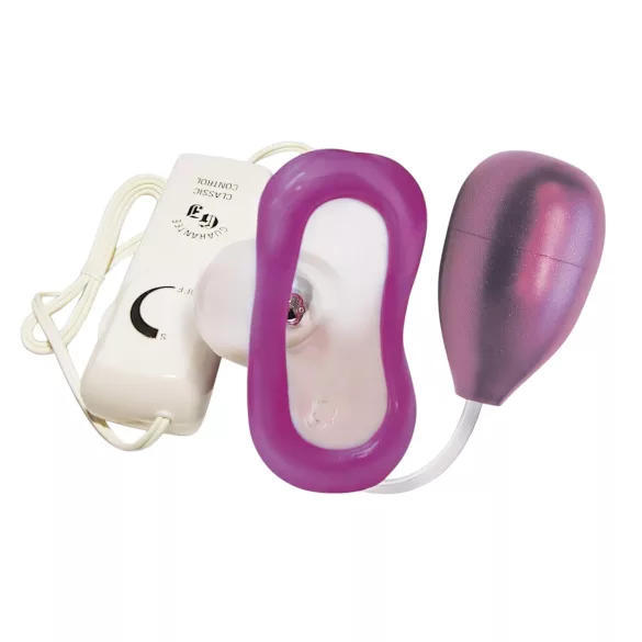 Pompe clitoridienne - stimulation - blanc