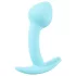 Cuties - mini plug anal - silicone - bleu 2,6 cm