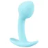 Cuties - mini plug anal - silicone - bleu 2,6 cm