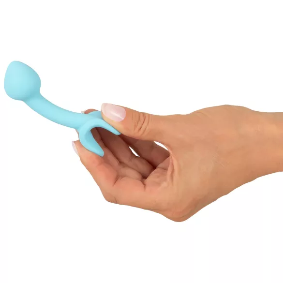 Cuties - mini plug anal - silicone - bleu 2,6 cm