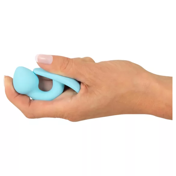 Cuties - mini plug anal - silicone - bleu 2,6 cm