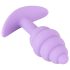 Cuties - plug anal mini - silicone - violet 2,8 cm