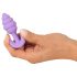 Cuties - plug anal mini - silicone - violet 2,8 cm