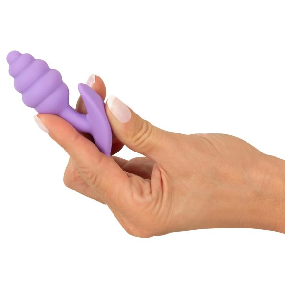 Cuties - plug anal mini - silicone - violet 2,8 cm