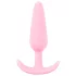 Cuties - plug anal mini - silicone - rose - 2,1 cm