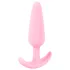Cuties - plug anal mini - silicone - rose - 2,1 cm