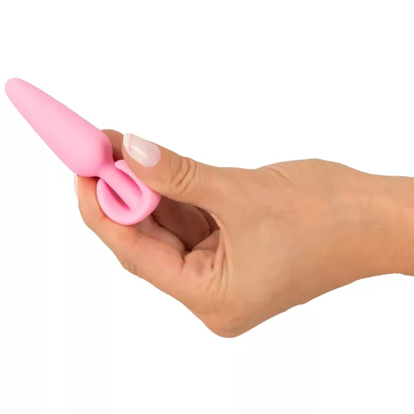 Cuties - plug anal mini - silicone - rose - 2,1 cm