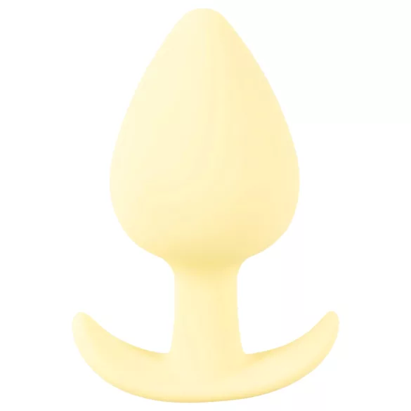Cuties - plug anal mini - silicone - jaune 3,1 cm