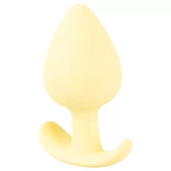 Cuties - plug anal mini - silicone - jaune 3,1 cm