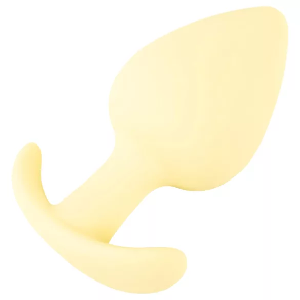 Cuties - plug anal mini - silicone - jaune 3,1 cm