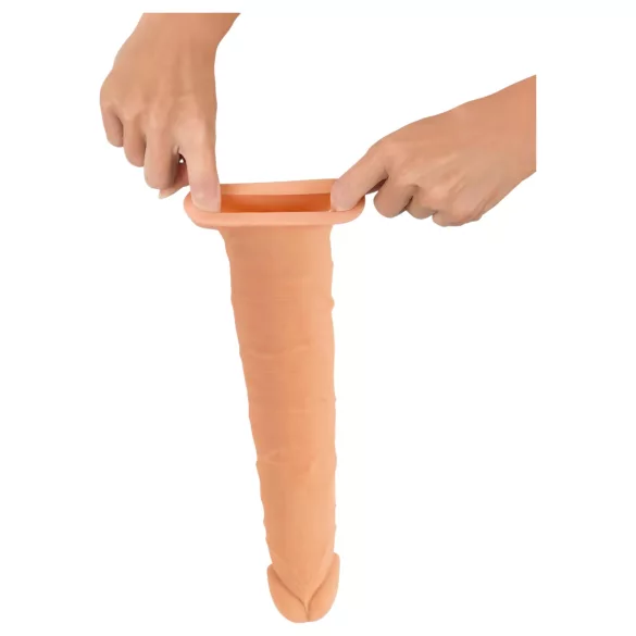 Nature Skin - gaine pénis allongeante épaississante - 24 cm