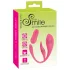 SMILE - œuf vibrant télécommandé rechargeable - silicone rose