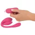 SMILE - œuf vibrant télécommandé rechargeable - silicone rose
