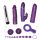 You2Toys - Ensemble de Vibromasseurs Scintillants (7 pièces)