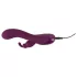 SMILE - vibromasseur rabbit 3 moteurs rechargeable - silicone violet
