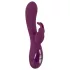 SMILE - vibromasseur rabbit 3 moteurs rechargeable - silicone violet