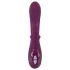 SMILE - vibromasseur rabbit 3 moteurs rechargeable - silicone violet