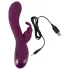 SMILE - vibromasseur rabbit 3 moteurs rechargeable - silicone violet