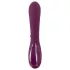 SMILE - vibromasseur rabbit 3 moteurs rechargeable - silicone violet