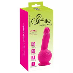   SMILE Powerful - vibromasseur ventouse double moteur rechargeable - rose