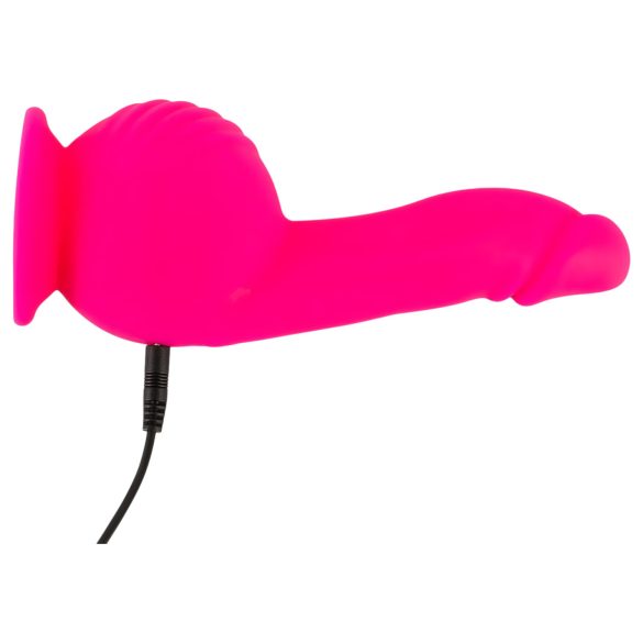 SMILE Powerful - vibromasseur ventouse double moteur rechargeable - rose