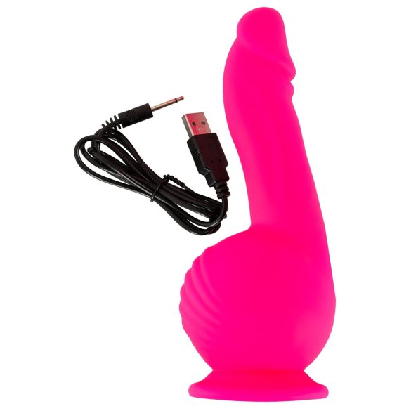 SMILE Powerful - vibromasseur ventouse double moteur rechargeable - rose