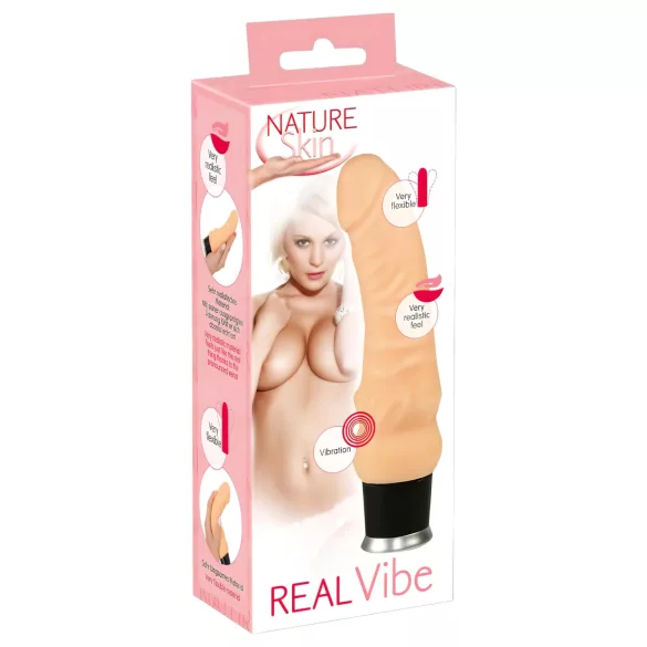 Nature Skin - Vibromasseur réaliste - peau douce