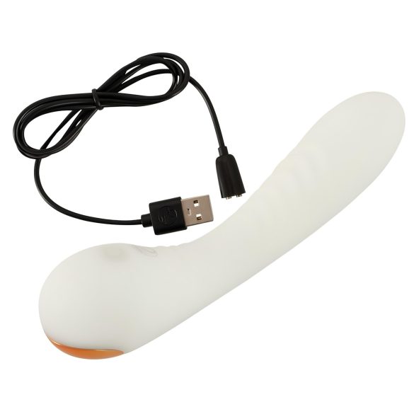You2Toys - vibromasseur point G lumineux - phosphorescent blanc