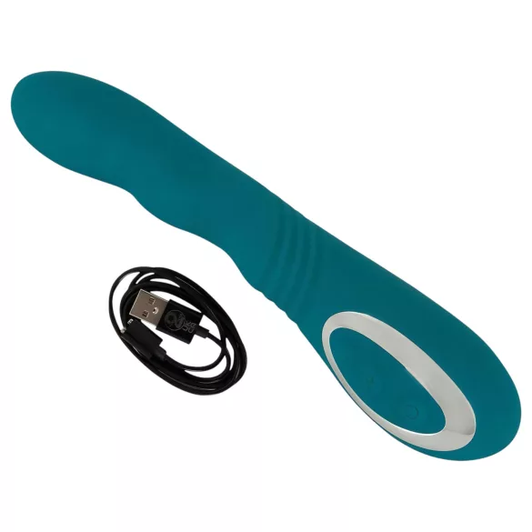 SMILE - vibromasseur point G rotatif rechargeable étanche - vert