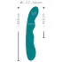 SMILE - vibromasseur point G rotatif rechargeable étanche - vert