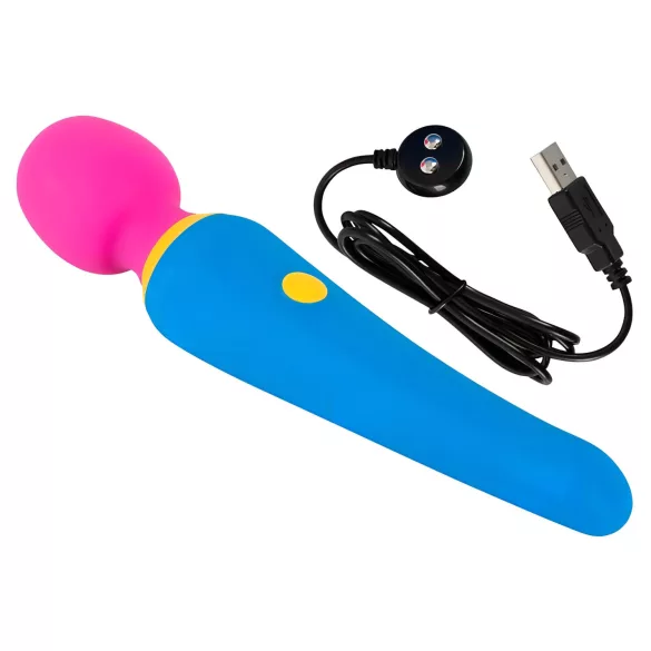You2Toys - vibromasseur rechargeable étanche - multicolore