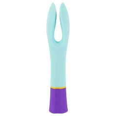   You2Toys - vibromasseur rechargeable étanche double moteur - multicolore