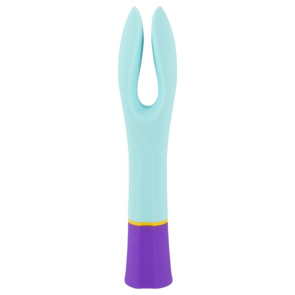 You2Toys - vibromasseur rechargeable étanche double moteur - multicolore