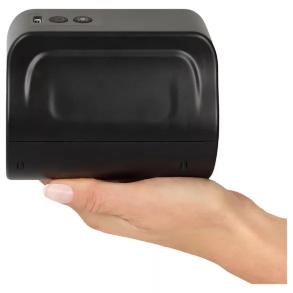 Rebel - masturbateur rotatif étanche - silicone noir