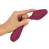 You2Toys Rosenrot - vibromasseur point G flexible - silicone rouge
