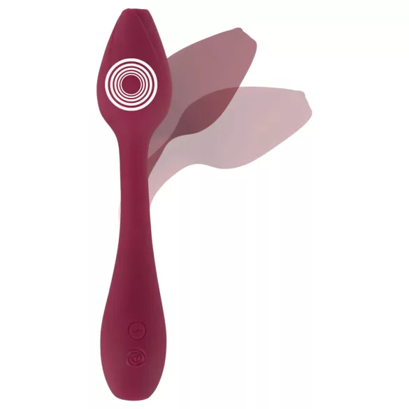 You2Toys Rosenrot - vibromasseur point G flexible - silicone rouge
