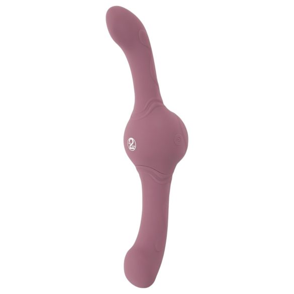 You2Toys - Vibromasseur double extrémité - puissant - silicone violet