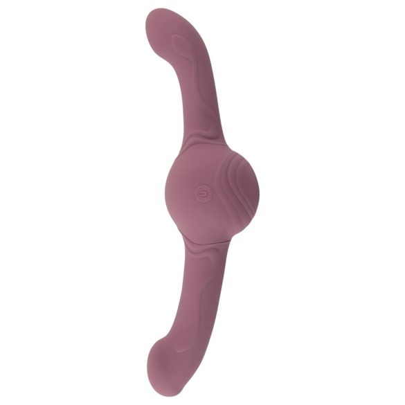 You2Toys - Vibromasseur double extrémité - puissant - silicone violet