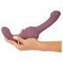 You2Toys - Vibromasseur double extrémité - puissant - silicone violet