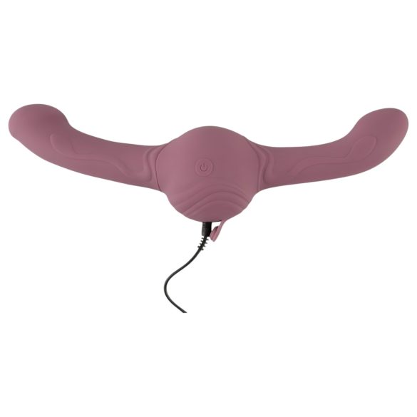You2Toys - Vibromasseur double extrémité - puissant - silicone violet