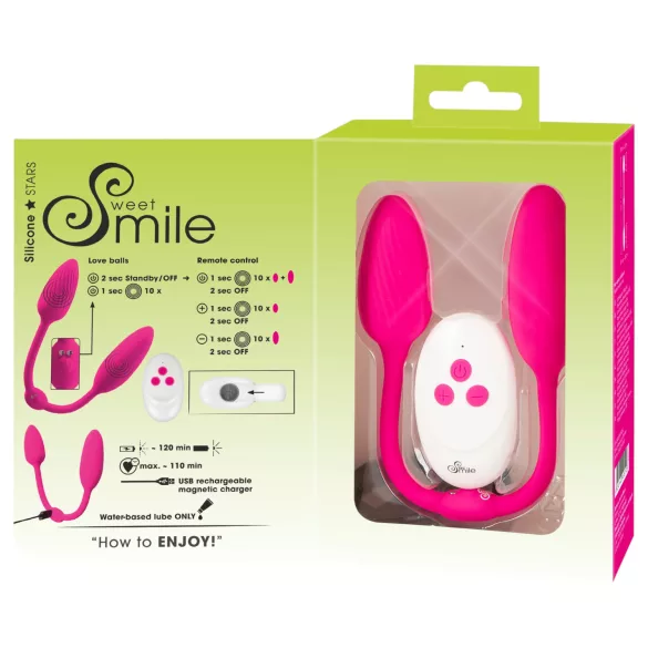 Sweet Smile - Boules geisha doubles RC (rose)