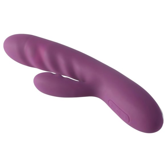 Svakom Avery - vibromasseur rabbit lève-clitoris à piston rechargeable - violet