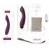 Svakom Amy 2 - vibromasseur point G rechargeable étanche - violet
