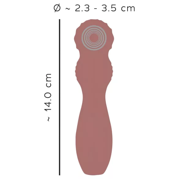 Vibromasseur flexible Hazel 03 (violet) - rechargeable