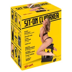   The Banger Sit-On-Climaxer - machine à sexe électrique (noir)