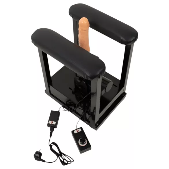 The Banger Sit-On-Climaxer - machine à sexe électrique (noir)